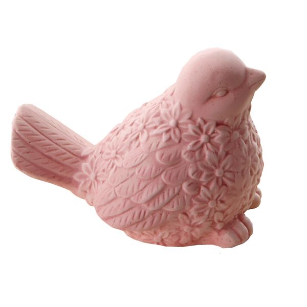 

ceramic bird shaped ornament - decorative accent piece - home party deskdecor