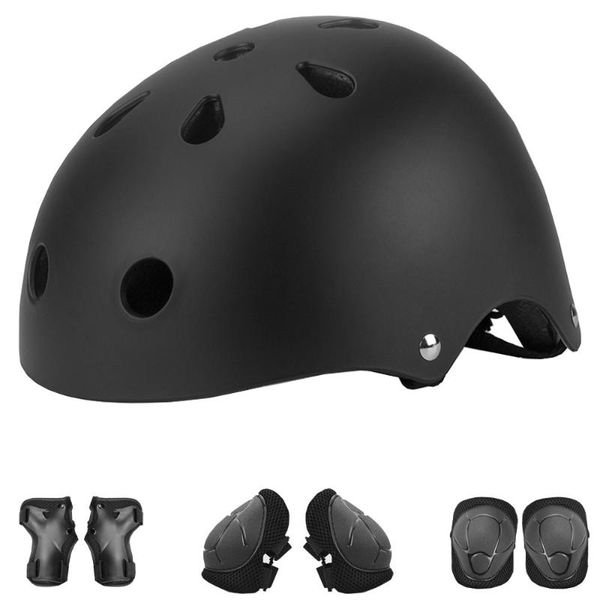 

kingbike kids helmet knee elbow wrist boys girls outdoor sports protective gear safety pads set for bicycle scooter skateboard