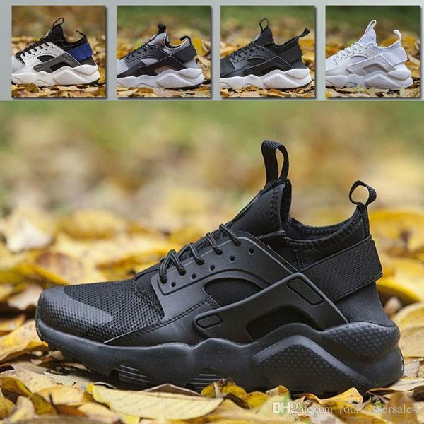 

huarache original 4.0 classical ultra black red white men women air cushion huarache shoes huaraches sports sneakers running shoe 36-46