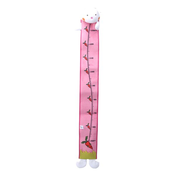 

baby children's cartoon height measure ruler kids home bedroom decoration pp cotton filling animal plush toys wall hanging