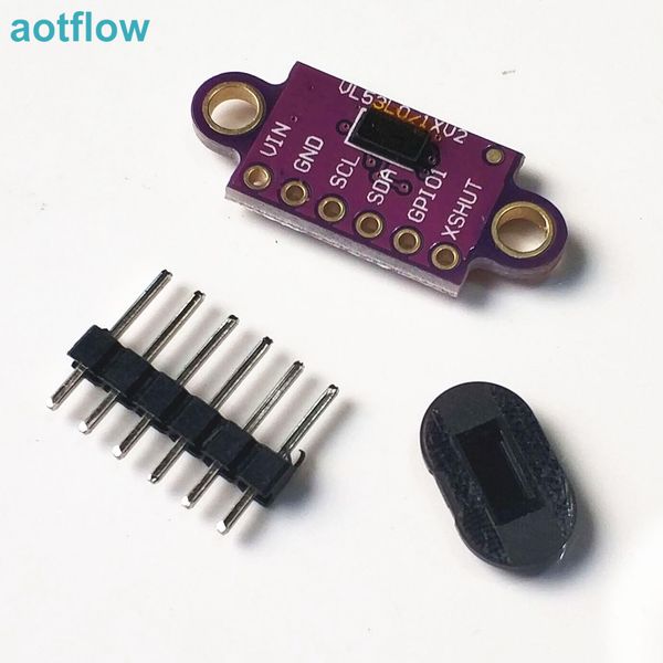 

vl53l0x время полета (tof) лазерный ранжирование датчик течи 940нм vl53l0xv2 лазерный дальномер модуль iic iic