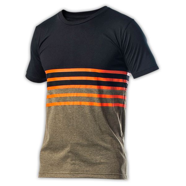 

off-road black orange grey jersey cycle bicycle cycling desert t-shirt for men