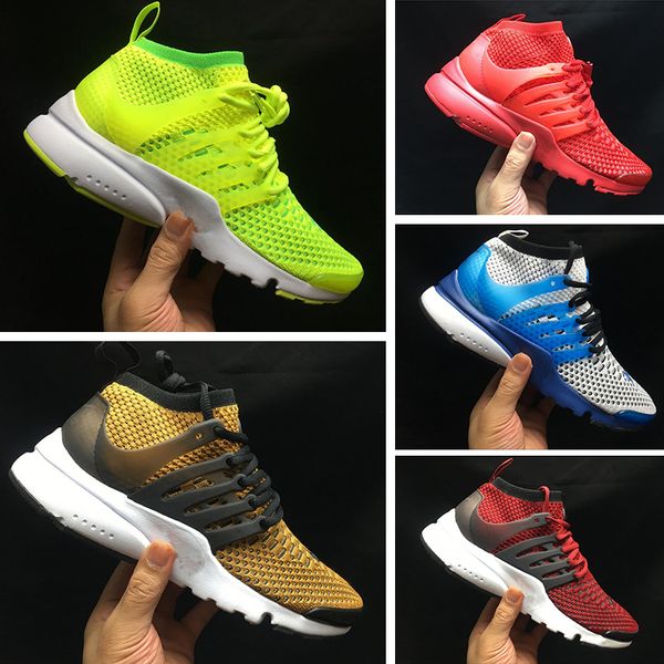 

new 2019 mens women running shoes fashion presto ultra br white black sports sneakers huarache outdoor shoe