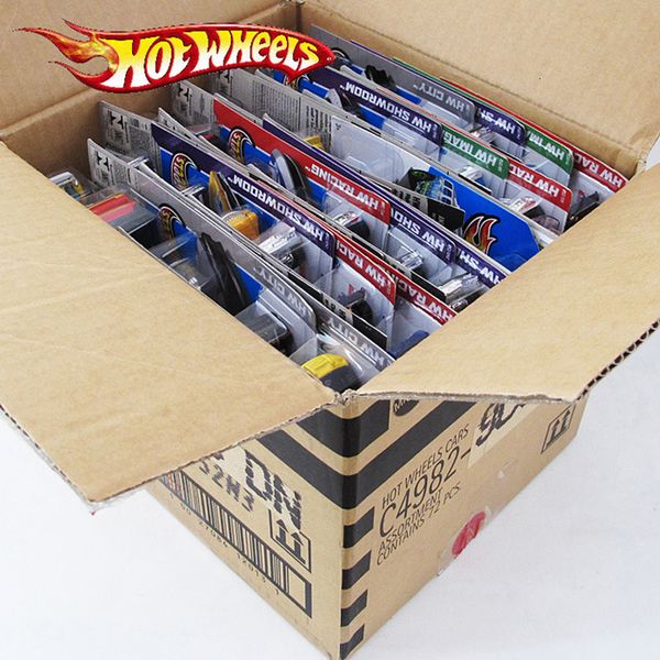 72 шт./кор. Hot Wheels литой металлический мини-модель автомобиля Brinquedos Hotwheels игрушечный автомобиль детские игрушки для детей подарок на день рождения 1:43