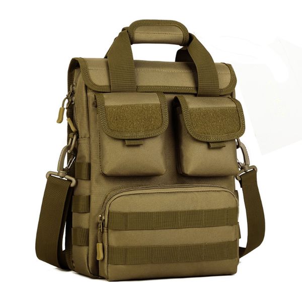

tactical briefcase lapmessenger bag waterproof molle sling shoulder bag carry satchel handbag with shoulder strap