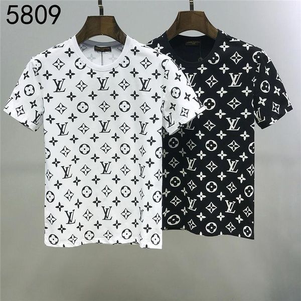 

2020 designer summer 19 lv louis vuitton new arrival luxury tees mens womens clothing print t-shirts m-3xl 5809