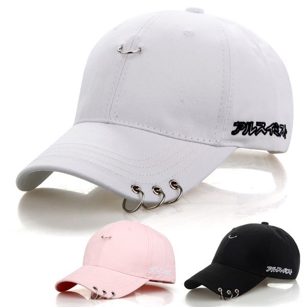 

mens snapback hats bts jimin fashion k pop iron ring hats adjustable baseball cap gpd8216, Blue;gray