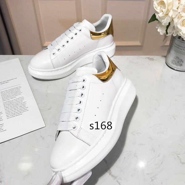 

kanye comfort fashion casual shoes flats thick sole leather walking platform daily dress party sneakers 8, Black