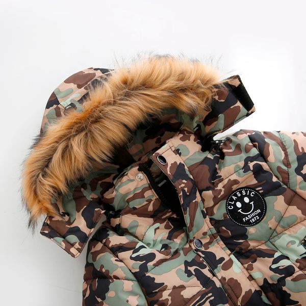 

children fleece winter parkas kids jacket coat boy jacket warm hooded kids clothes boys outerwear toddler infant parkas overcoat, Blue;gray