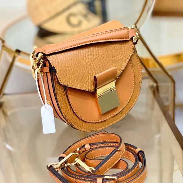 

saddle bag shoulder bags bags women 2020 new shopping bag women genuine real leather bag