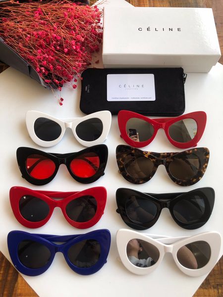 

mens women sunglasses fashion glasses with box#5de58b706f61750b00146dbb, White;black