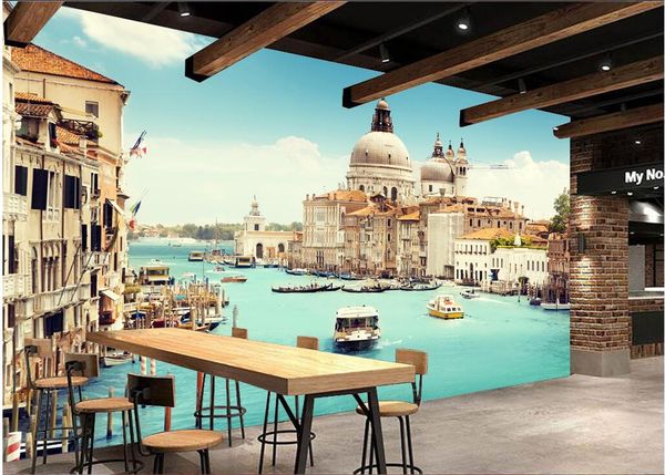 

wdbh 3d wallpaper custom p european architecture city landscape background living room home decor 3d wall murals wallpaper for walls 3 d