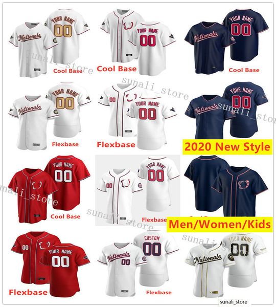 

2020 new 1 wilmer difo 16 victor robles 44 daniel hudson 63 sean doolittle 21 tanner rainey 41 joe ross anibal sanchez wander suero jerseys, Blue;black
