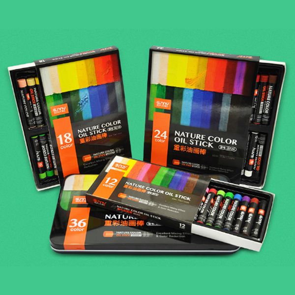 

soft oil pastel crayon 36 color overlapping color painting art supplies drawing set children waxes oil painting stick stationery
