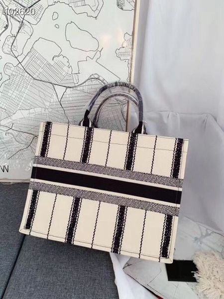 

2020 latest designershopping bag embroidered canvas book tote tote bag handbag women bags luxury shoulder bag tote