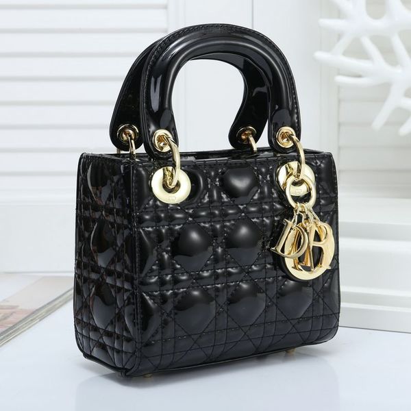 

New fa hion banquet bag ladie bag de igner handbag ladie wallet leather diamond plaid handbag