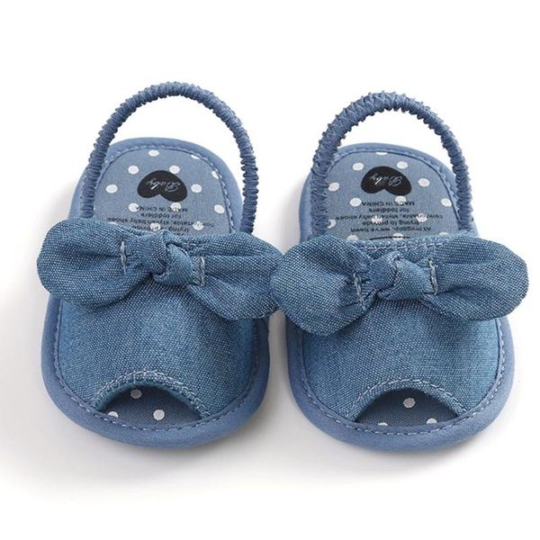

telotuny sandals infant kid baby girls cute bowknot soft sole non-slip princess shoes summer toddler sandals children, Black;red