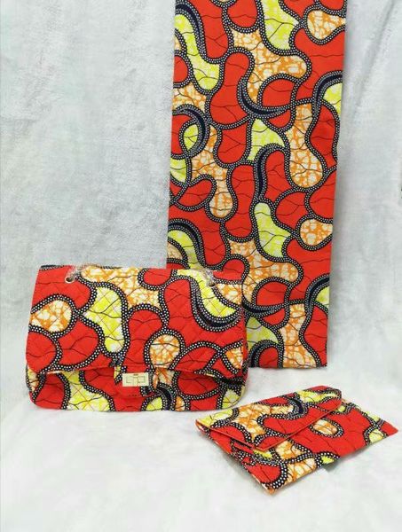 

african cotton wax purse set,african woman's handbag matching 6yards veritable wax hollandais prints fabric for party a96-8, Black;white