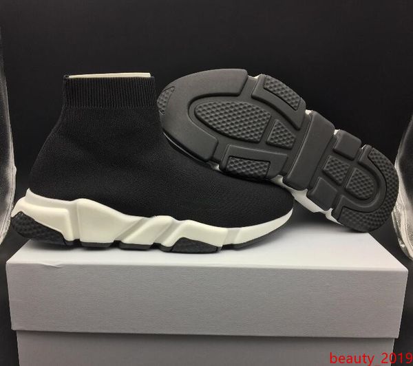 

new design luxury sock shoe speed trainer breathable sneakers speed trainer sock race runners black shoes men and women sports shoes 36-45