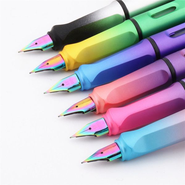 

2019 New listing High quality Various colors Nib school Student office stationery Fountain Pen, Multicolor