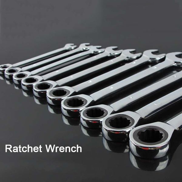 

brand new 1piece ratcheting combination hand tools wrench open-ring spanners wrench set repairing tools