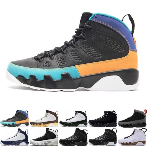 

2019 9 9s Dream It Do It UNC Mop Melo Mens Basketball Shoes LA OG Space Jam men Bred Black Anthracite sports sneakers designer trainers