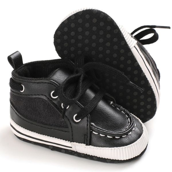 

infant first walkers nonslip soft sole toddler baby shoes 018m pu toddler baby shoes leather crib boy