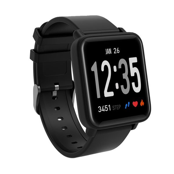

do10 waterproof pedometer sports smart watch for android ios smartwatch men women fitness tracker information display clock, Slivery;brown