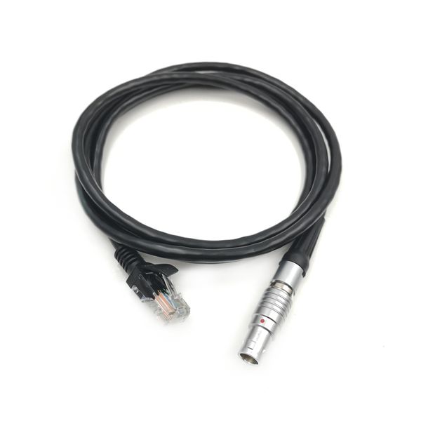 Freeshipping COLR Передает данные RJ45 Cat5e Мини камера FGG 1B 10 Pin Ethernet кабеля