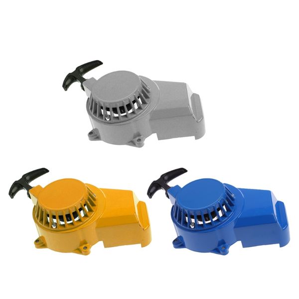 

1pc алюминиевый вытащите starter старт 49cc карманный мини велосипед atv quad metal claw