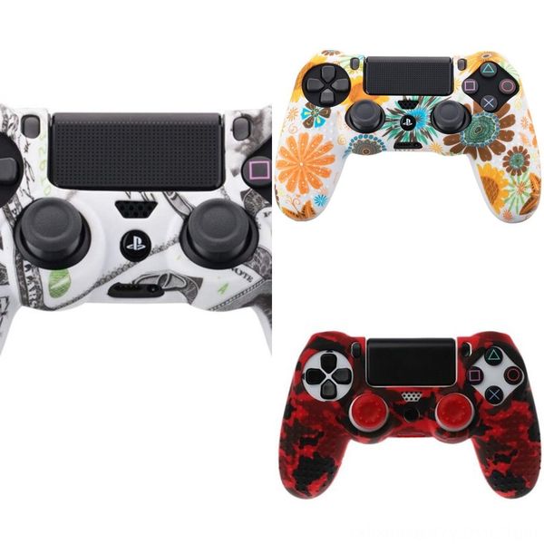 

3byfw soft silicone skin rubber case case for sony ps4 cover controller grip