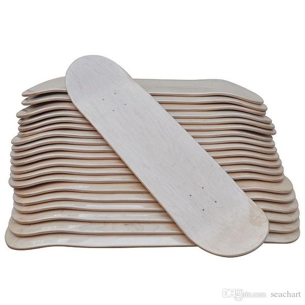 

2018 new arrival diy skateboard 31*8 inch blank skateboard deck skate boarddouble concave kick decks deskorolka part sc157