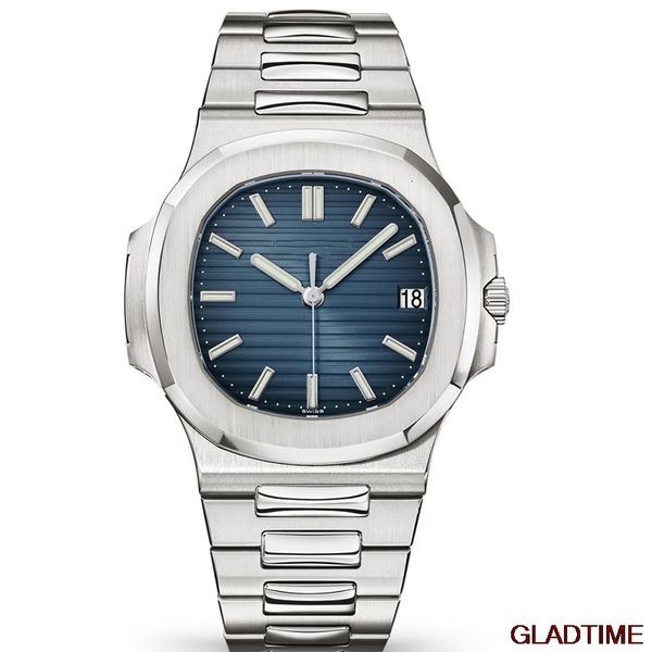 

gold luxury stainless steel fashion mens automatic movement mechanical nautilus 5711 designer watches watch masculino wristwatches, Slivery;brown