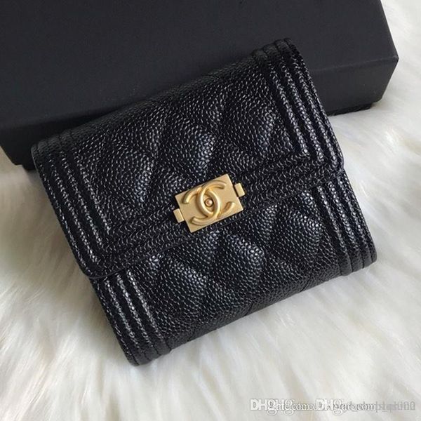 

new women boy flap card holder lambskin gold-tone metal luxury designer bag women business card holder fashion casual, Brown;gray