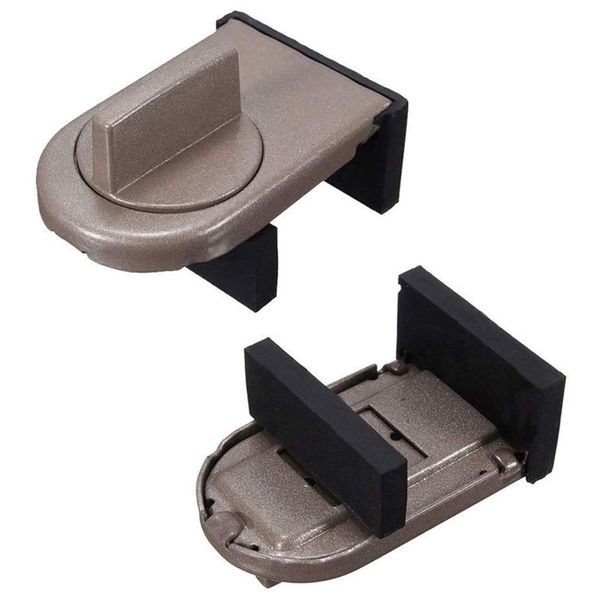 

fbil-2 pcs sliding window frame ser cabinet lock belt door anti-theft lock window sliding door baby child child protection l