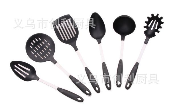 

spot supplies nylon the clamping handle black truner mild steel handle single branch shovel a soup spoon