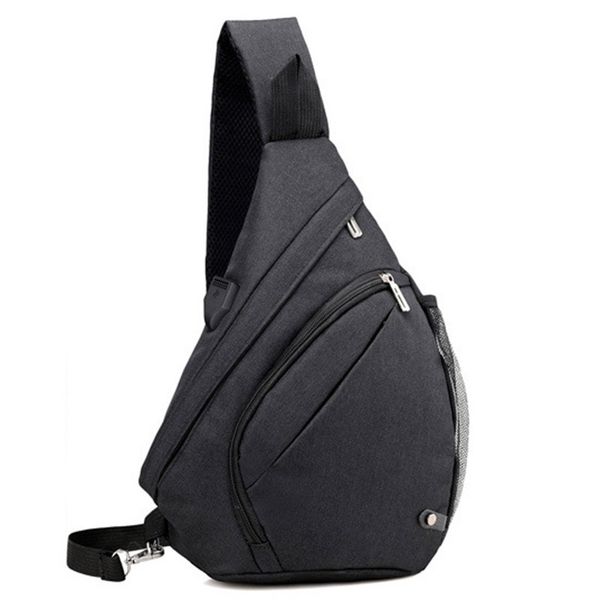 

fashion men backpacks usb charging backpack for teenagers boys school bag for male one shoulder crossbody chest rucksack mochila