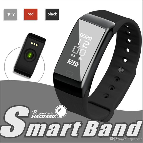 

universal style smartband f1 smartband smart wristbands sport band bracelet fitness tracker heart rate monitor ip67 waterproof