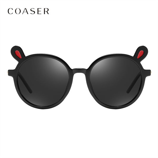 

coaser new kids sunglasses for girls uv400 child baby eyewear sunglasses children glasses safety frame birthday christmas gift, Blue