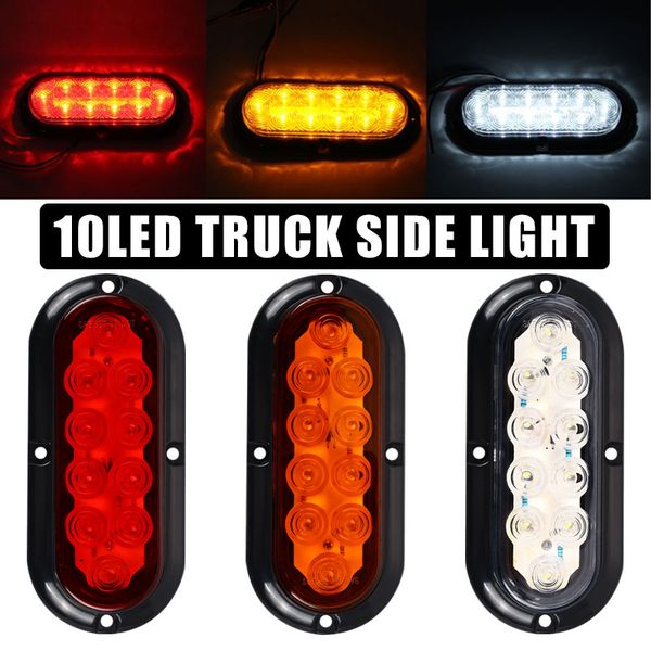 

side lights tail lights universal side lamp reverse lamps motorcycle 10led dc12v super bright