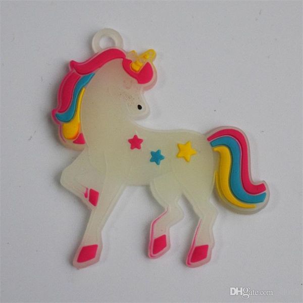 

unicorn alpaca fridge magnets soft glue diy manual pvc noctilucent trumpet ornaments parts home decor 0 28ty e1