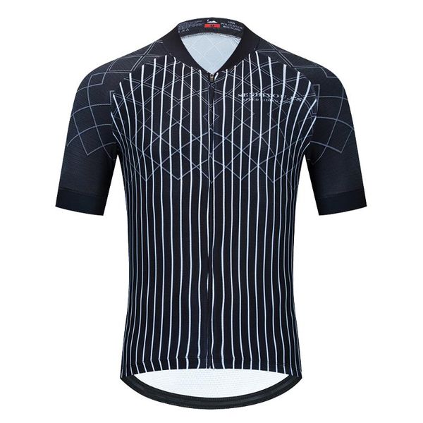 

speed riding cool short sleeve cycling jersey 2020 breathable and fast dry pro team mtb jersey bike racing uniform, Black;red