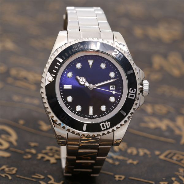 

wholesale mens luxury watch model ds male stainless steel designer watches quartz movement gift sport wristwatch clock orologio, Slivery;brown