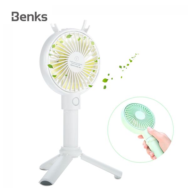 Portable Handheld USB Fan 3 Speed Air Cooler Small Desk Desktop Table Office Fan Rechargeable Mini Fan 2000Mah//3350Mah,White 2000Mah