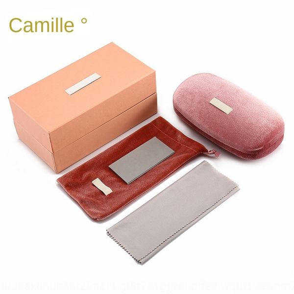 

mujia packaging women's sun case case pink hipster glasses box large superfine glasses box