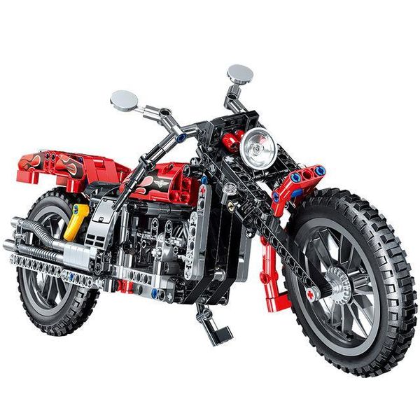 

technic monster 1200r 797 motorcycle building blocks bricks fit legoing autocycle orv vehicles toys gifts for children