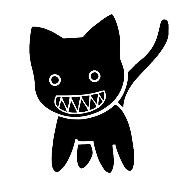 

15 * 13.2 см прекрасный юмор кошка виниловая наклейка забавный автомобиль бампер окна новинка jdm drift виниловая наклейка наклейки автомоби