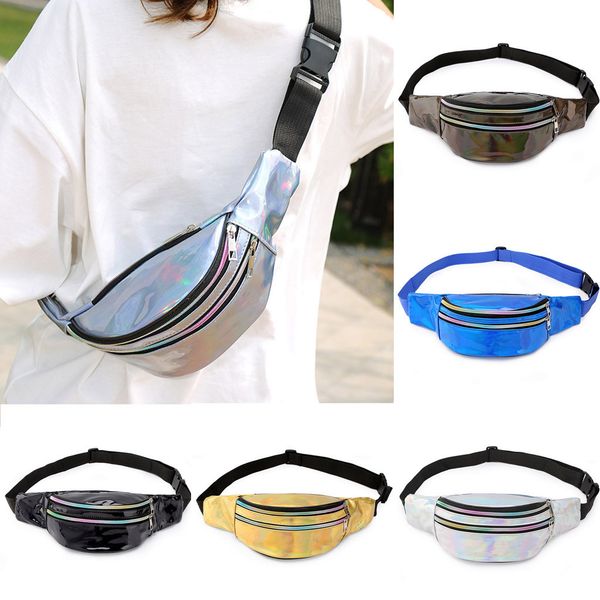 

xiniu fashion women students outdoor sports zipper messenger bag daily shopping all-purpose chest bag waist #0502