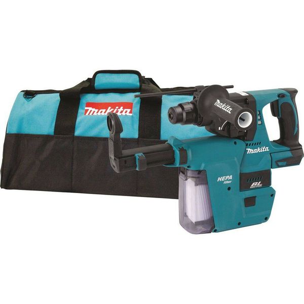 

Makita XRH01ZVX 18V LXT Литий-ионный аккумуляторный 1-дюймовый перфоратор с вакуумом HEPA