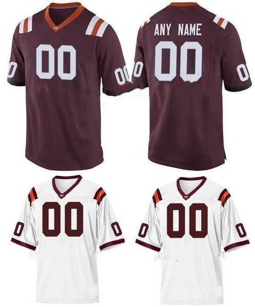 

Men Custom VIRGINIA TECH HOKIES Football Jersey Tremaine Edmunds Cam Phillips Terrell Edmunds Tim Settle Brandon Facyson Wyatt Teller Jersey